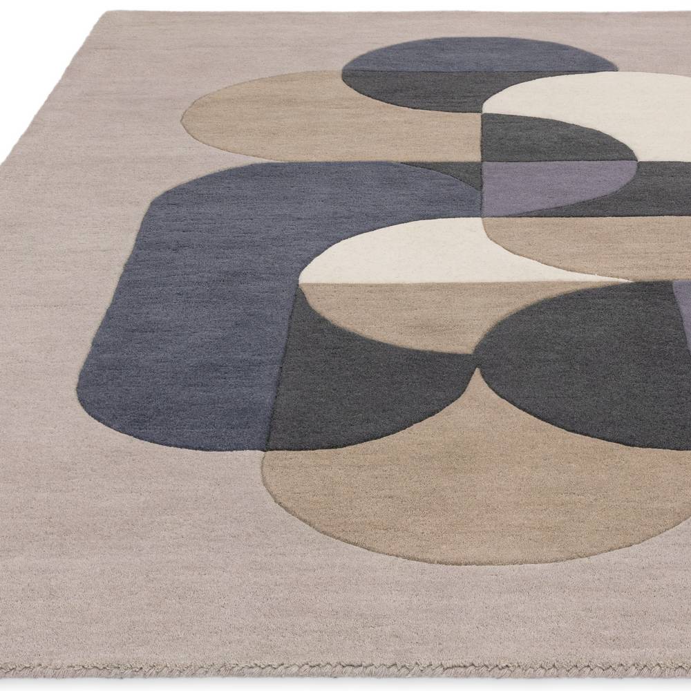 92 Statement L/Grey Matrix Rug - 200cm x 300cm
