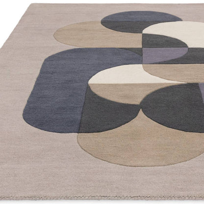 92 Statement L/Grey Matrix Rug - 200cm x 300cm