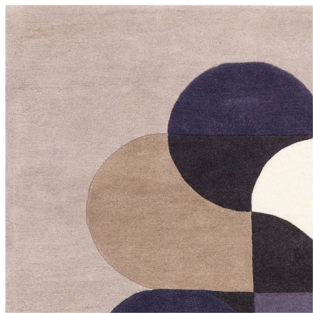 92 Statement L/Grey Matrix Rug - 200cm x 300cm