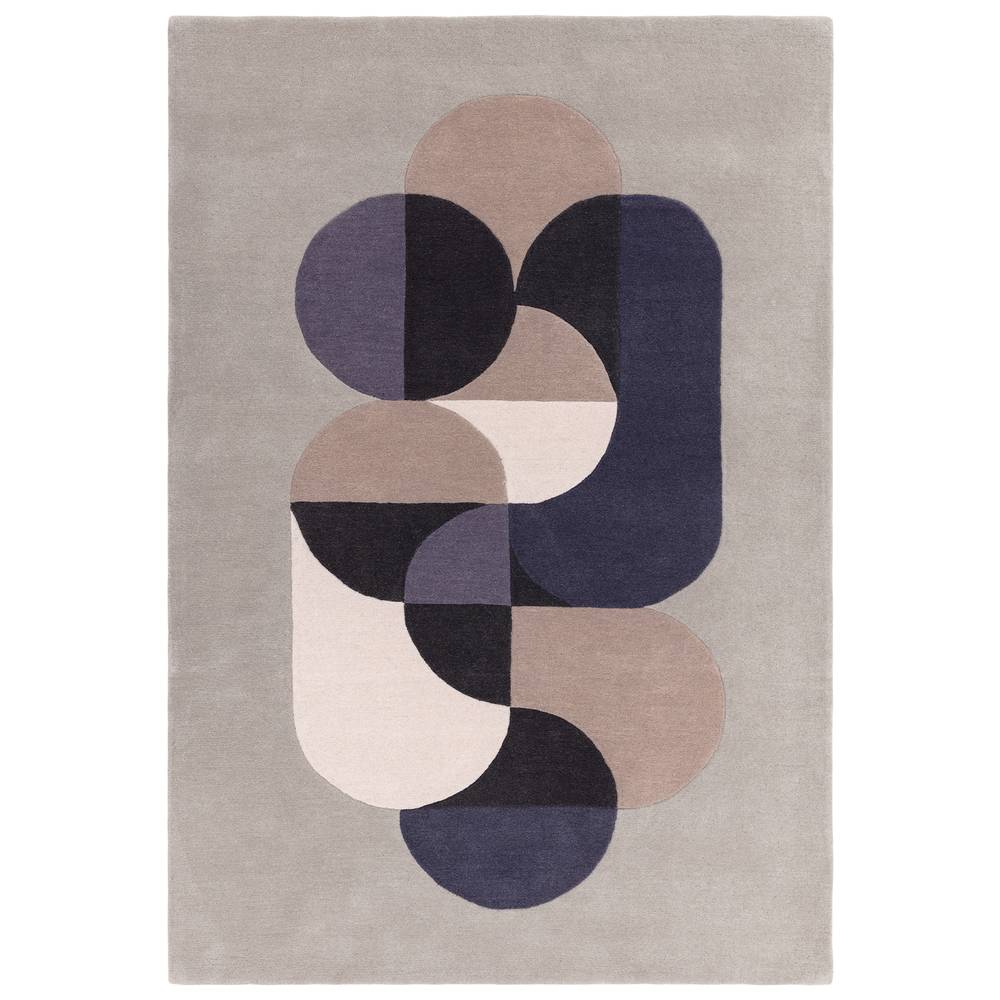 92 Statement L/Grey Matrix Rug - 200cm x 300cm