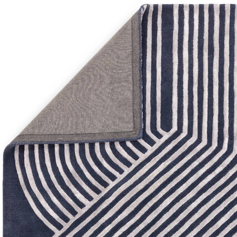 97 Solstice Navy Matrix Rug - 200cm x 300cm