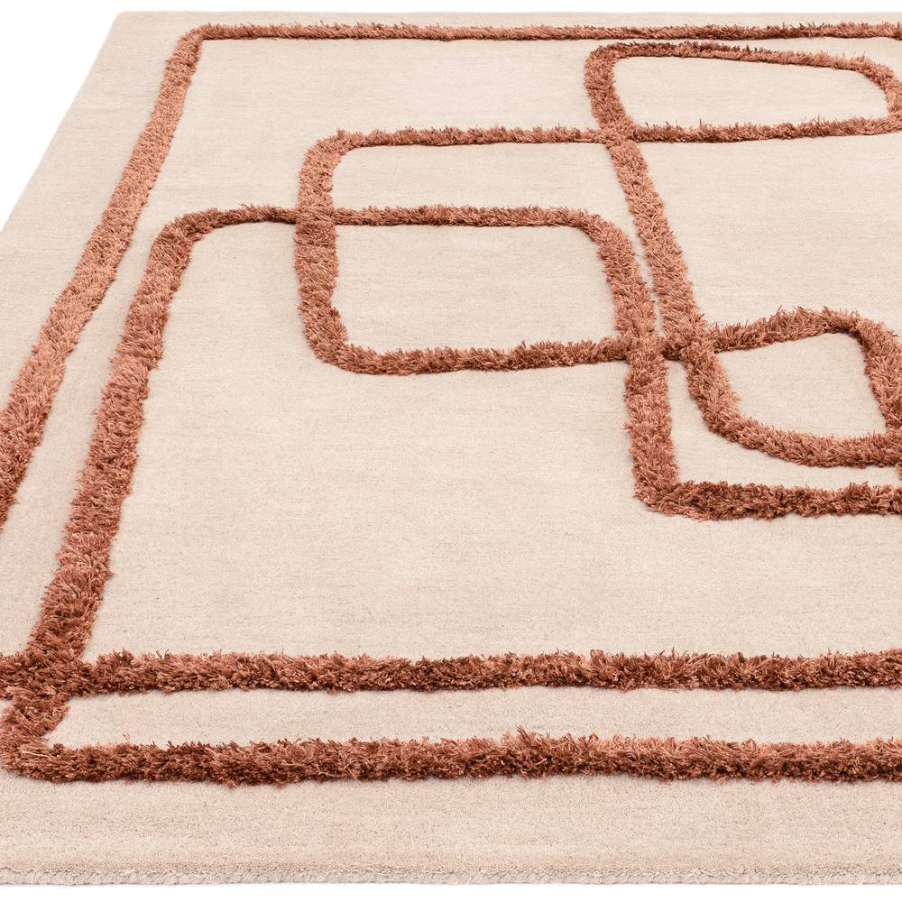 96 Infinity Copper Matrix Rug - 200cm x 300cm