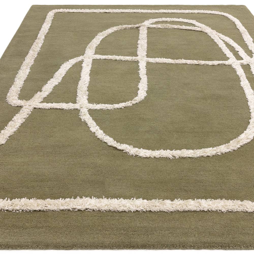 93 Infinity Sage Matrix Rug - 200cm x 300cm