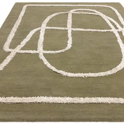 93 Infinity Sage Matrix Rug - 200cm x 300cm