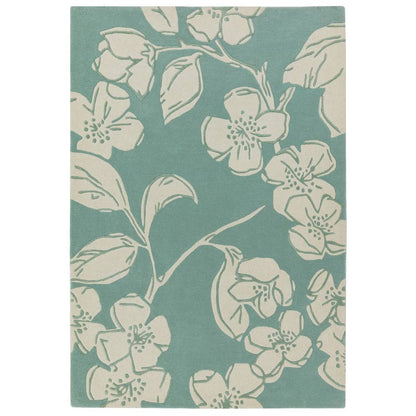 12 Devore Blue Matrix Rug - 200cm x 300cm