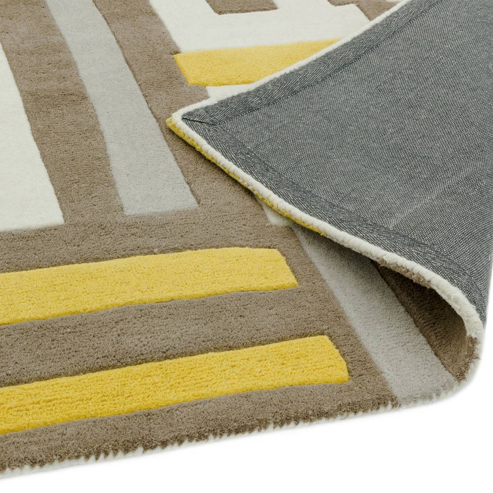 17 Code Yellow Matrix Rug - 200cm x 300cm