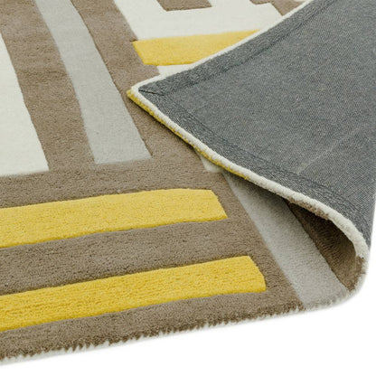 17 Code Yellow Matrix Rug - 200cm x 300cm