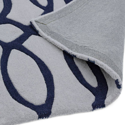 36 Wire Blue Matrix Rug - 200cm x 300cm