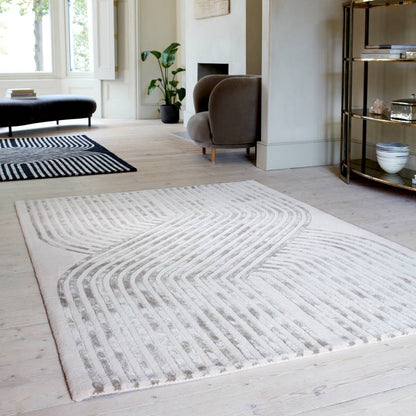 99 Solstice Ivory Matrix Rug - 200cm x 300cm