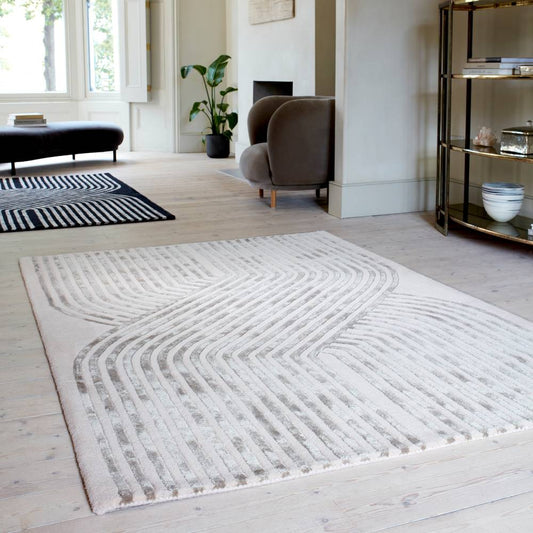 99 Solstice Ivory Matrix Rug - 200cm x 300cm