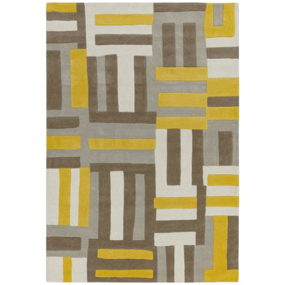 Code Yellow Matrix Rug