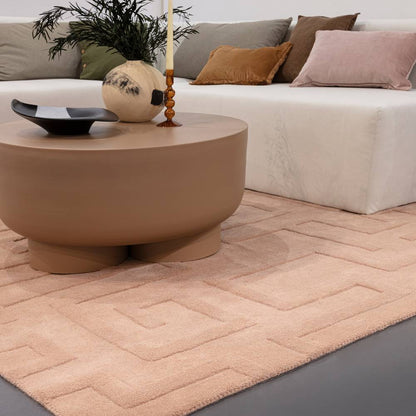 Blush Maze Rug - 200cm x 290cm