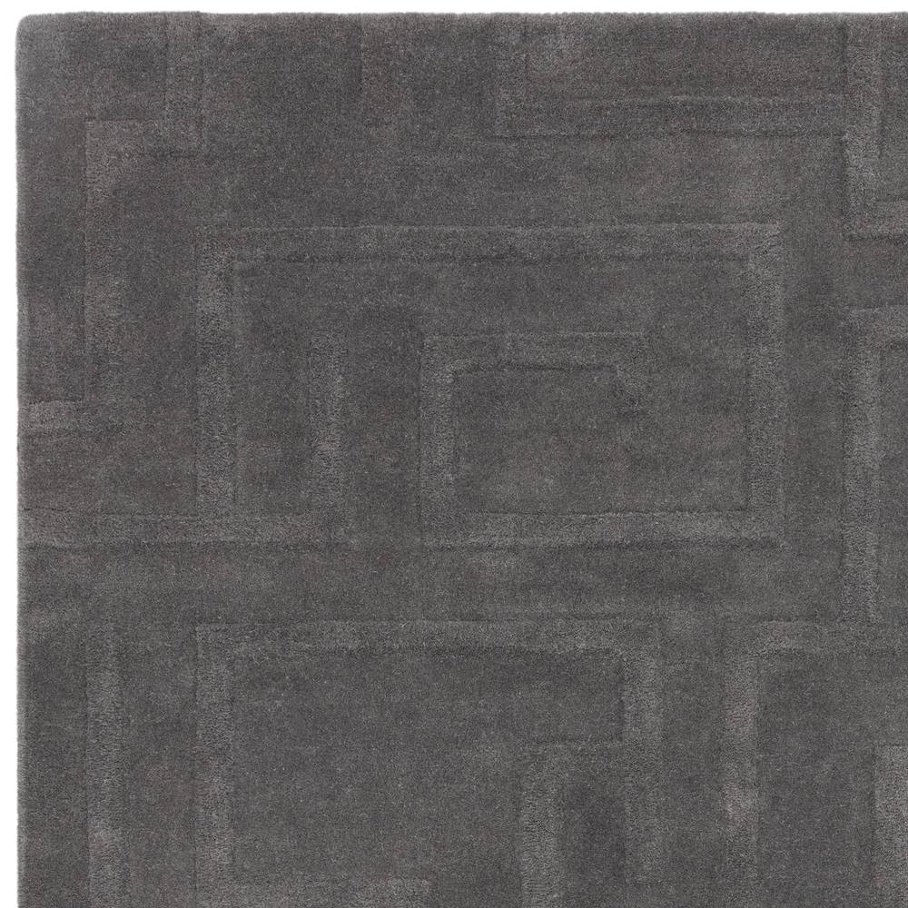 Charcoal Maze Rug - 200cm x 290cm