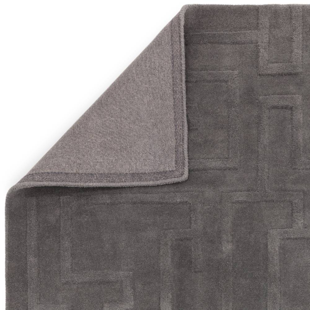 Charcoal Maze Rug - 200cm x 290cm