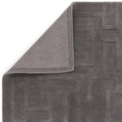 Charcoal Maze Rug - 200cm x 290cm