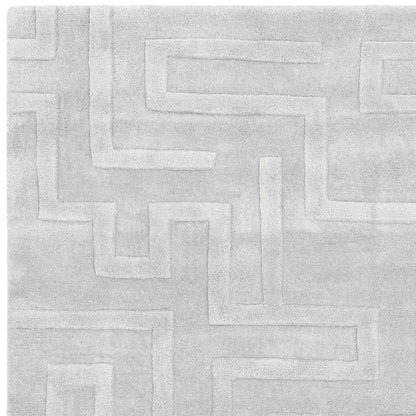 Silver Maze Rug - 200cm x 290cm