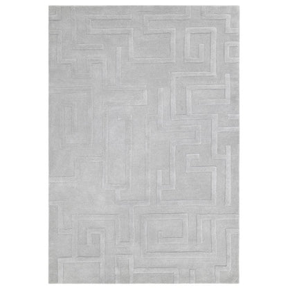 Silver Maze Rug - 200cm x 290cm