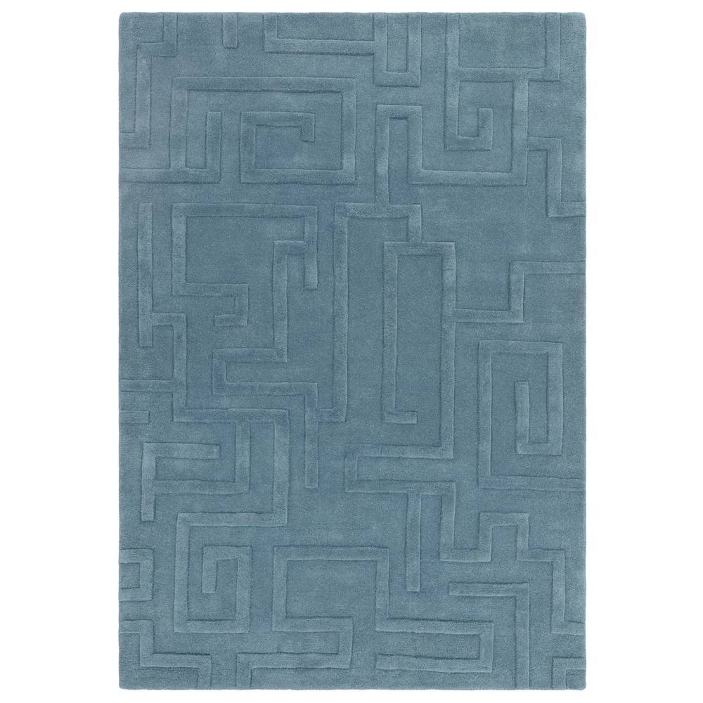 Teal Maze Rug - 200cm x 290cm