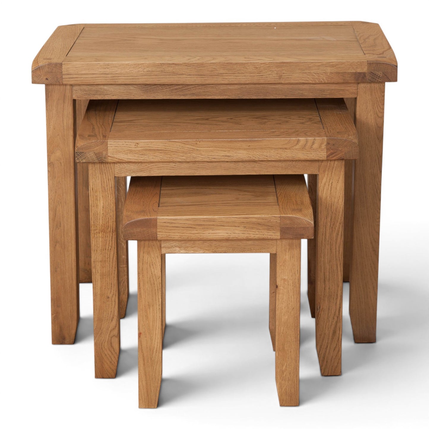 Marlowe Country Oak Nest of Tables