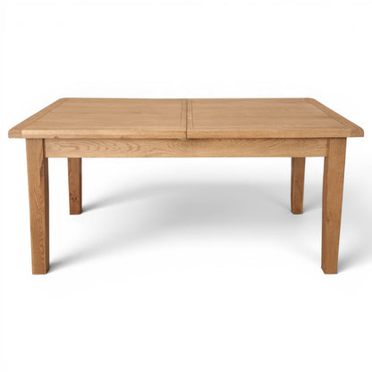 Marlowe Country Oak Extending Dining Table