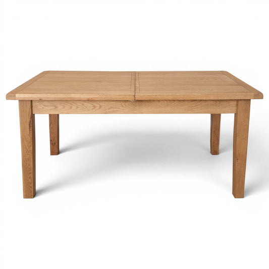 Marlowe Country Oak Extending Dining Table
