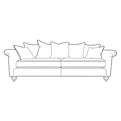 Merlot Grand Sofa - Pieces For Places