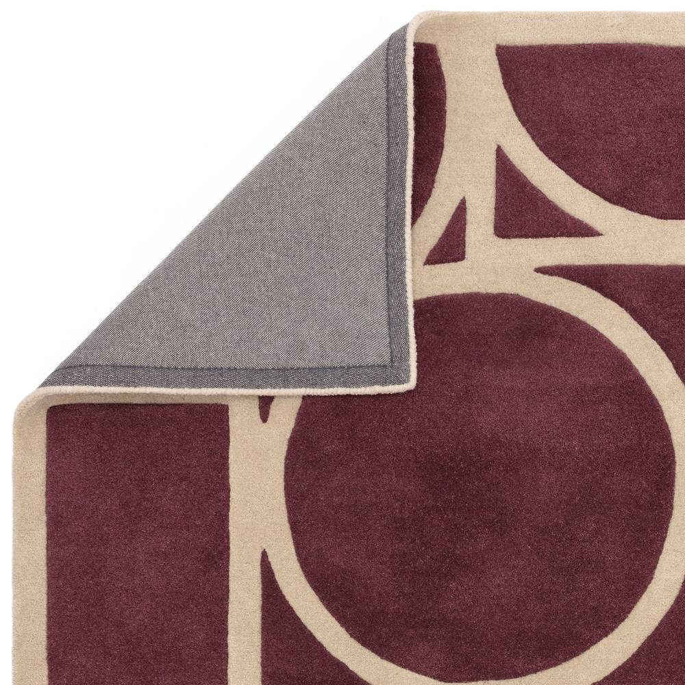 Plum Metro Rug - 200cm x 290cm