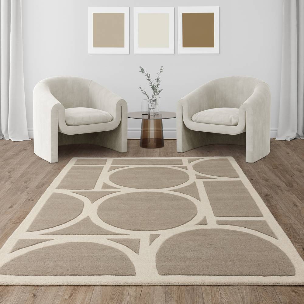 Taupe Metro Rug - 200cm x 290cm