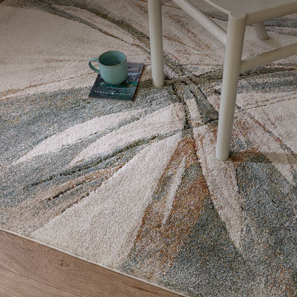 Illusion Blue Mirage Rug - 200cm x 290cm