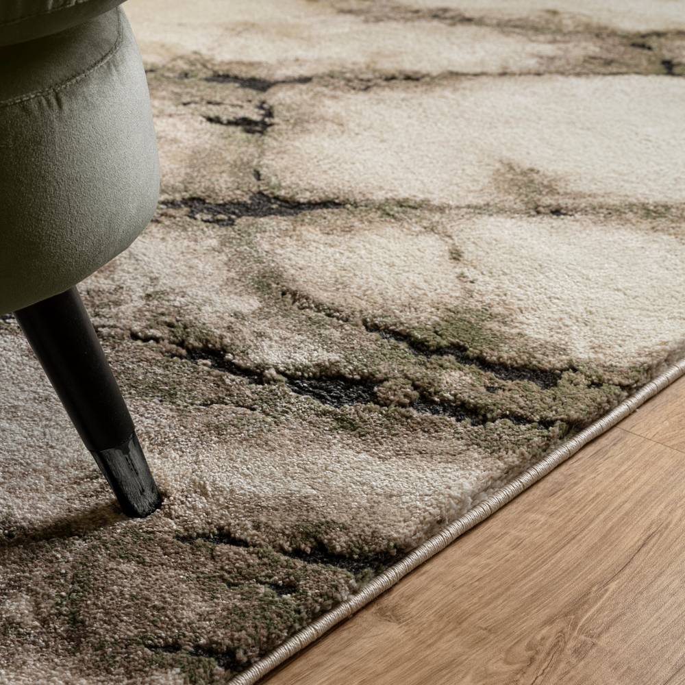 Mineral green Mirage Rug - 200cm x 290cm