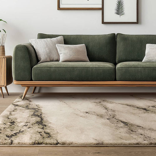 Mineral green Mirage Rug - 200cm x 290cm