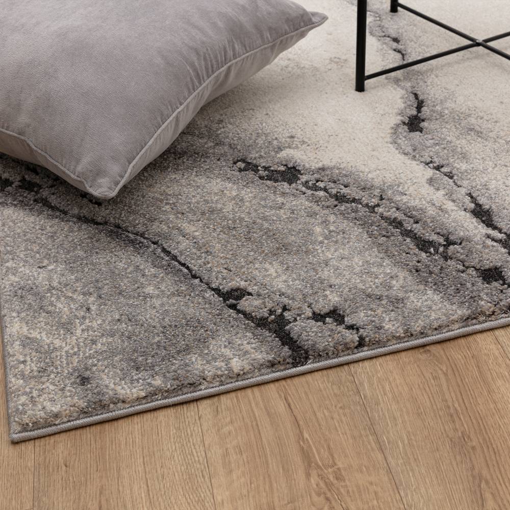 Oasis Grey Mirage Rug - 200cm x 290cm