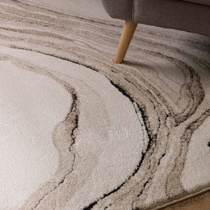 Quartz Biege Mirage Rug - 200cm x 290cm