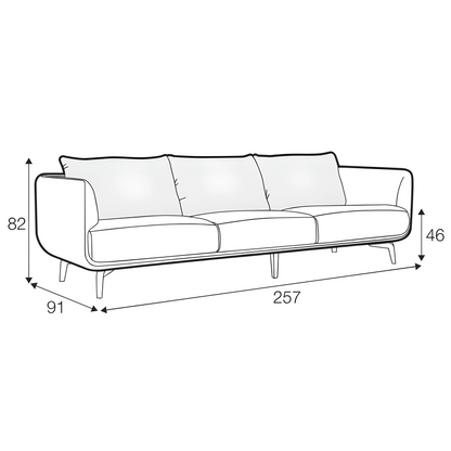 Moa 4 Seater Sofa - Pieces For Places