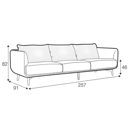 Moa 4 Seater Sofa - Pieces For Places