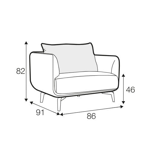 Moa Armchair - Pieces For Places