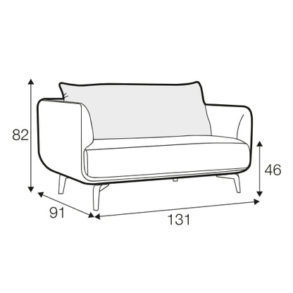 Moa Loveseat - Pieces For Places