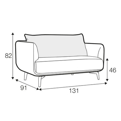 Moa Loveseat - Pieces For Places