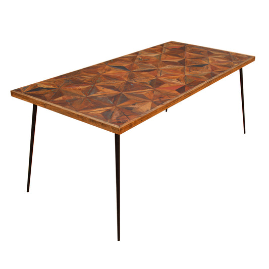 Morpho Geometric Dining Table - 2 Sizes - Pieces For Places