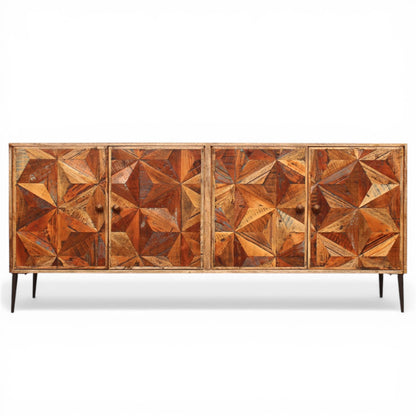 Morpho Geometric 4 Door Sideboard