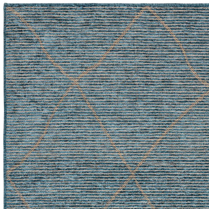 Teal Mulberry Rug - 200cm x 290cm