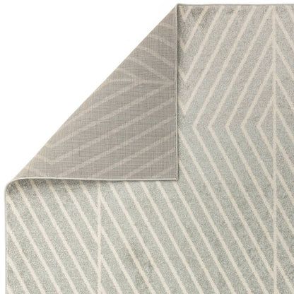 Grey Linear Rug MU09 Muse Rug - 200cm x 290cm