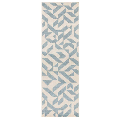 Blue Shapes Rug MU03 Muse Rug - 120cm x 170cm