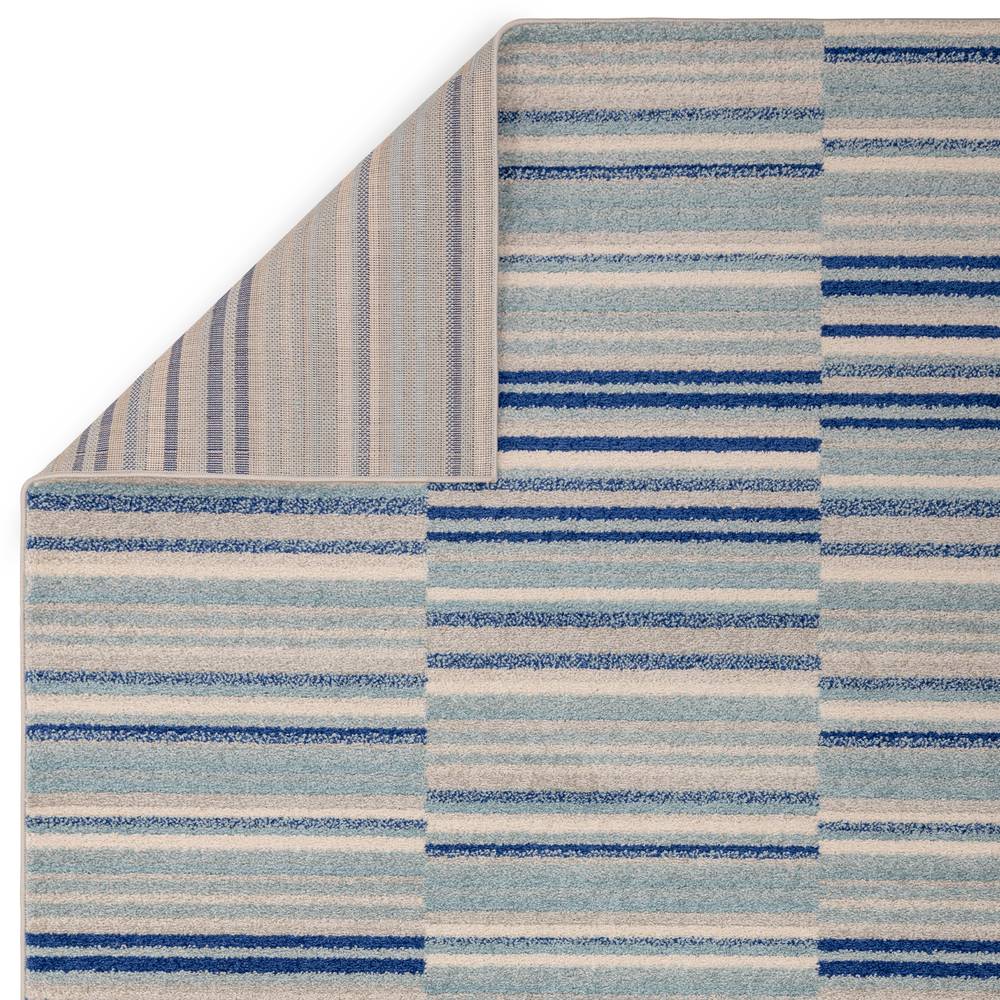Blue Stripe Rug MU05 Muse Rug - 120cm x 170cm