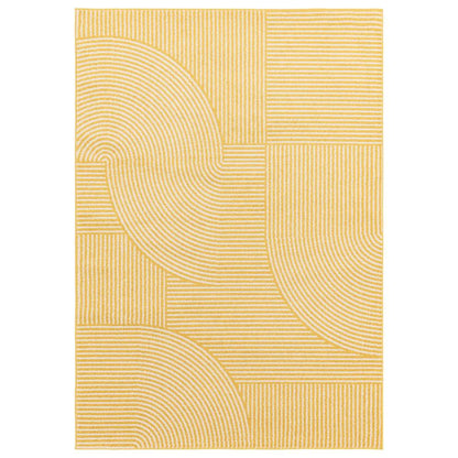 Yellow Geometric Rug MU18 Muse Rug - 200cm x 290cm
