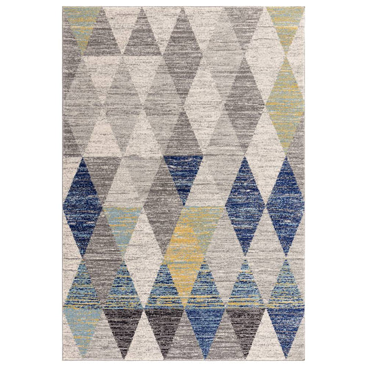Harlequin Blue MU25 Muse Rug - 200cm x 290cm