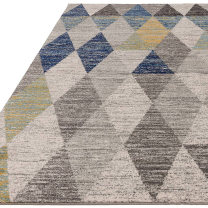 Harlequin Blue MU25 Muse Rug - 200cm x 290cm
