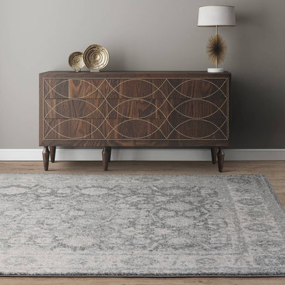 Heritage Grey MU27 Muse Rug - 200cm x 290cm