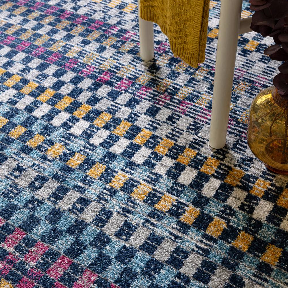 Check Bright MU30 Muse Rug - 200cm x 290cm