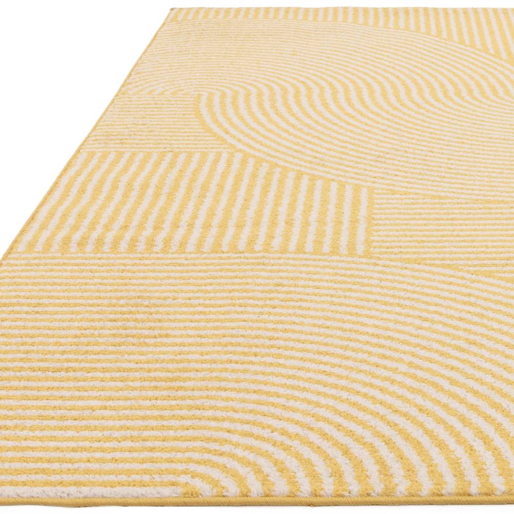 Yellow Geometric Rug MU18 Muse Rug - 200cm x 290cm